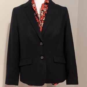 Talbots Classic Black Suit Jacket